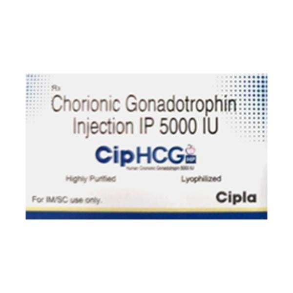 CIPHCG HP 5000iu Injection 1's - Global Surgicals
