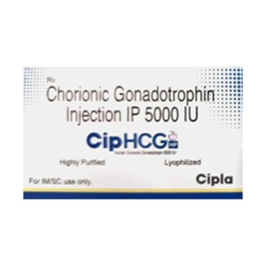 CIPHCG HP 5000iu Injection 1's - Global Surgicals