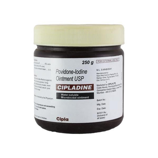Cipladine Ointment 250gm - Global Surgicals