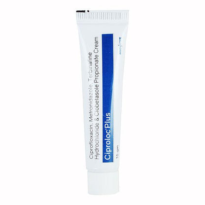 CIPROLOC PLUS Cream 15gm - Global Surgicals