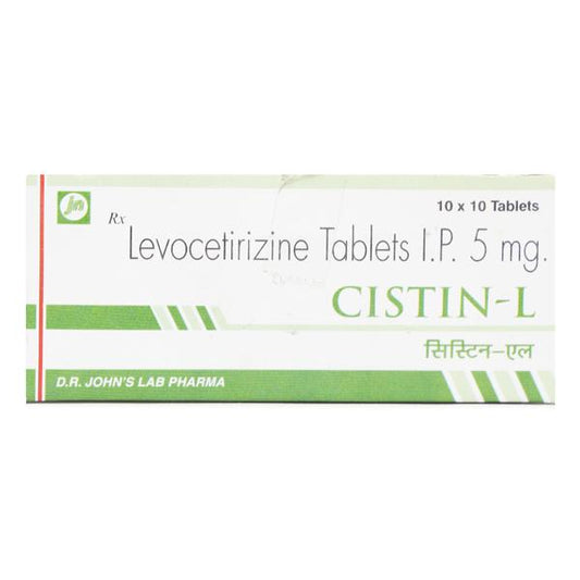 Cistin L 5mg Tablet 10'S - Global Surgicals