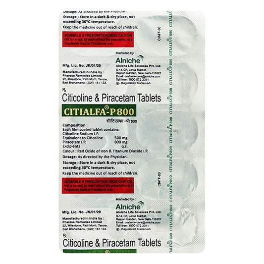 CITIALFA P 800mg Tablet 10's - Global Surgicals