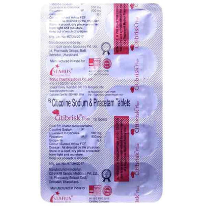 CITIBRISK PLUS Tablet 10's - Global Surgicals