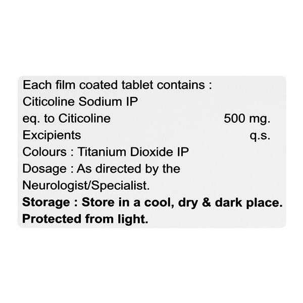 CITICURE 500mg Tablet 10's - Global Surgicals