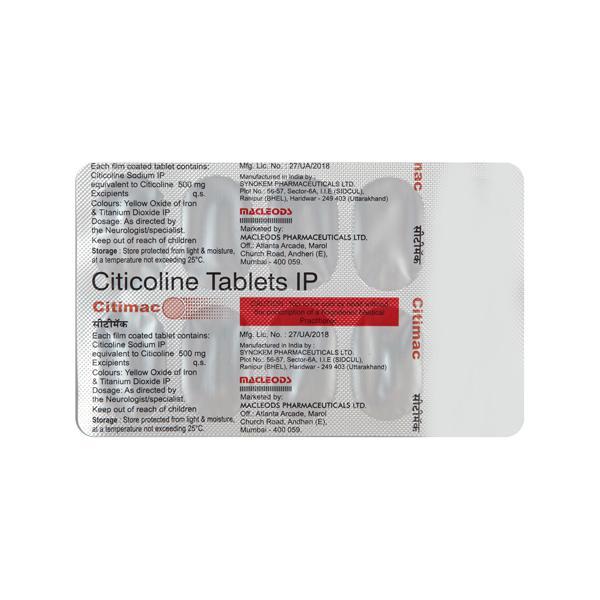 Citimac 500mg Tablet 10'S - Global Surgicals