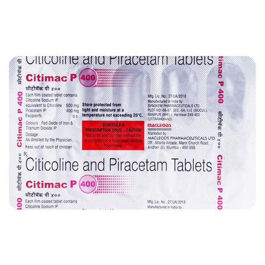 CITIMAC P 400 Tablet 10's - Global Surgicals