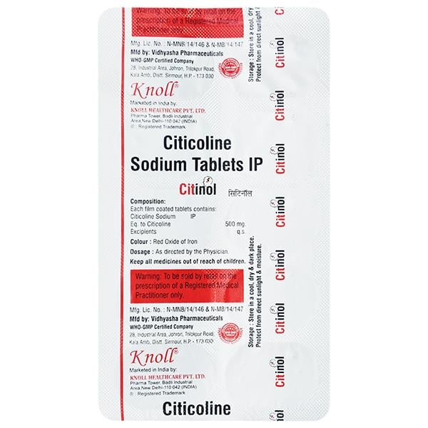 CITINOL Tablet 10's - Global Surgicals
