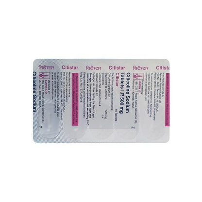 Citistar 500mg Tablet 10'S - Global Surgicals