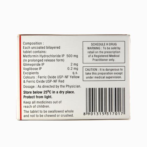 Triposmeal 2mg Tablet 10'S