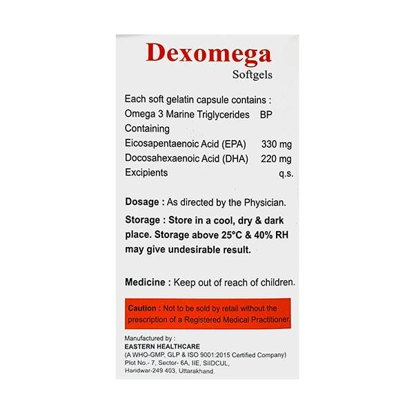 DEXOMEGA Softgel 30's