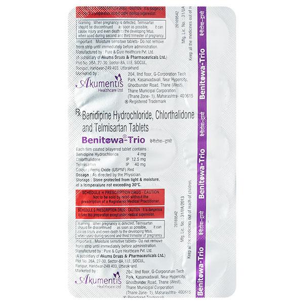 BENITOWA TRIO Tablet 15's