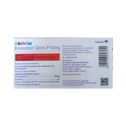 BRIV 100mg Tablet 10's