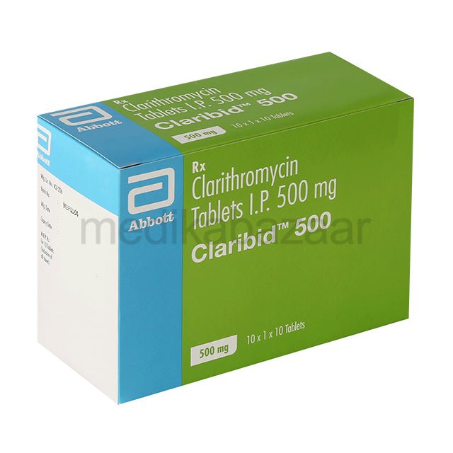 Claribid 500mg Tablet - Global Surgicals