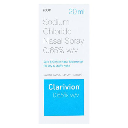 CLARIVION 0.65% Nasal Spray 20ml - Global Surgicals