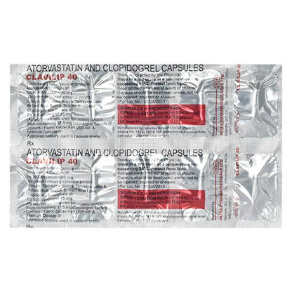CLAVILIP 40 Capsule 10's - Global Surgicals