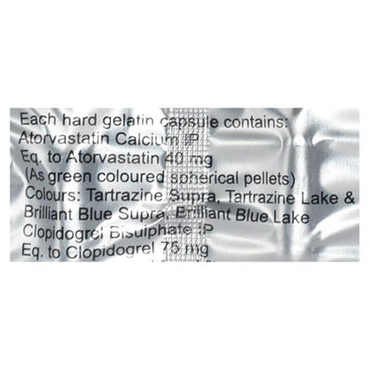CLAVILIP 40 Capsule 10's - Global Surgicals