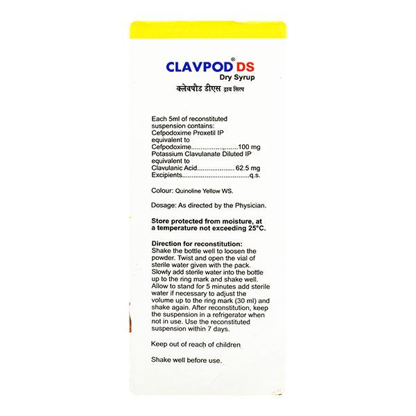 Clavpod DS Dry Syrup 30ml - Global Surgicals