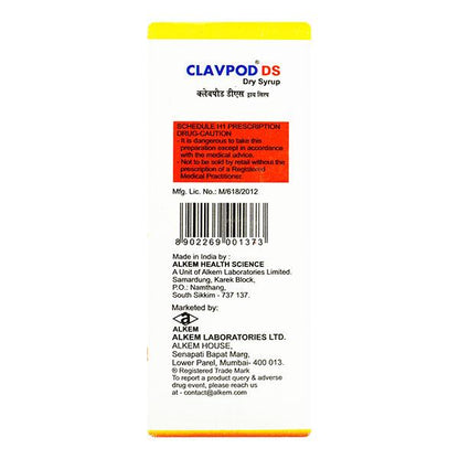 Clavpod DS Dry Syrup 30ml - Global Surgicals