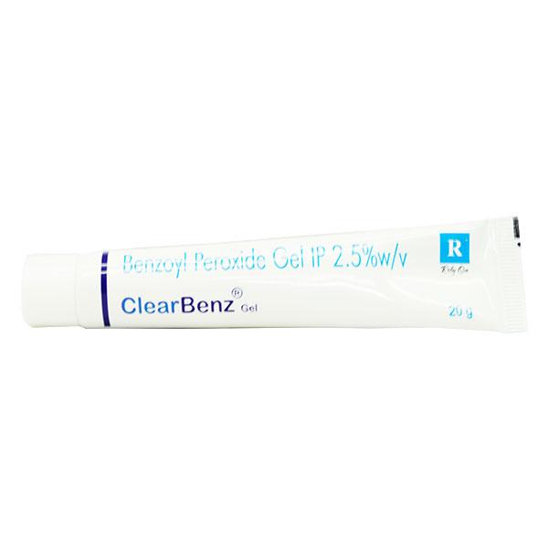 CLEARBENZ 2.5 Gel 20gm - Global Surgicals