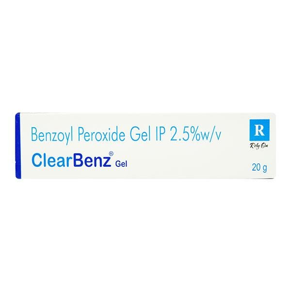 CLEARBENZ 2.5 Gel 20gm - Global Surgicals