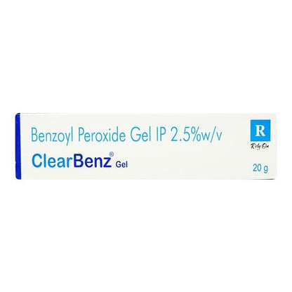 CLEARBENZ 2.5 Gel 20gm - Global Surgicals