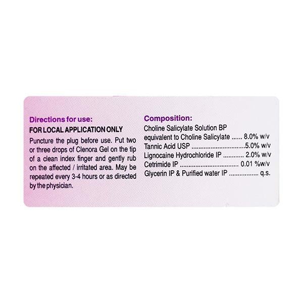 Clenora Gel(Oral) 15ml - Global Surgicals