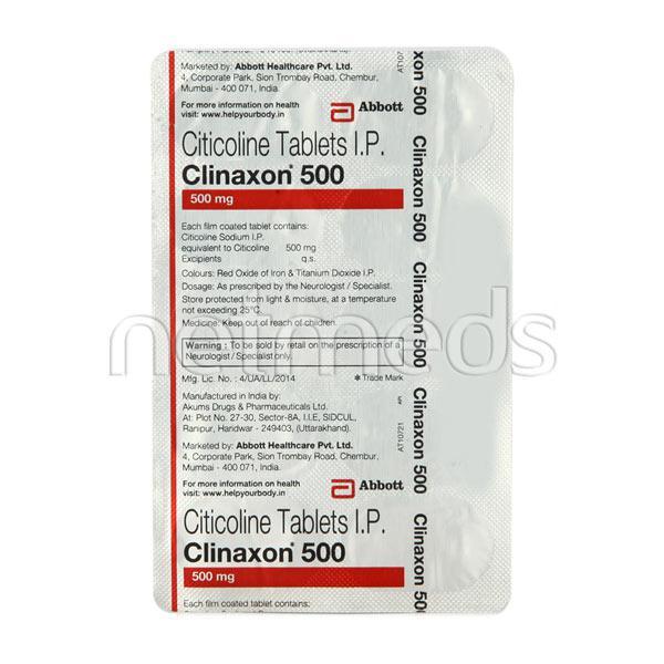 Clinaxon 500mg Tablet 10'S - Global Surgicals