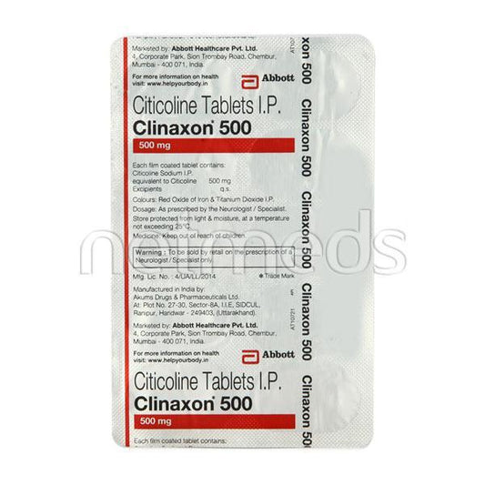 Clinaxon 500mg Tablet 10'S - Global Surgicals