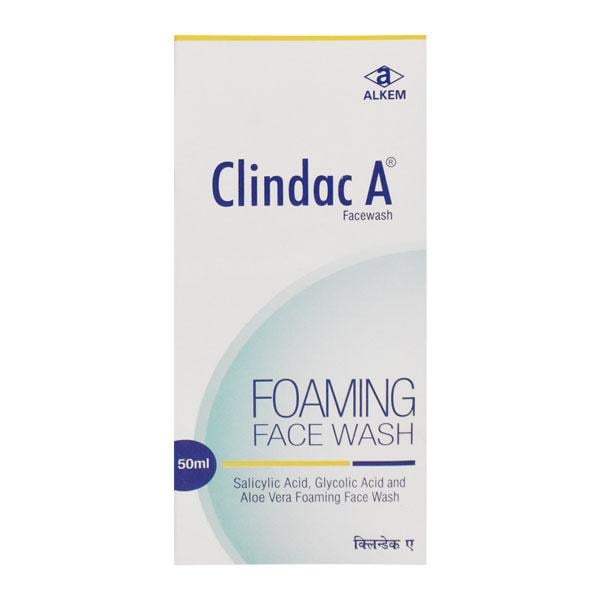 Clindac A Foaming Facewash 50ml - Global Surgicals