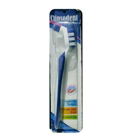 Clinsodent Denture Brush 1's - Global Surgicals