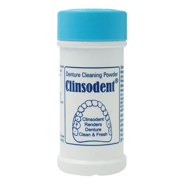 Clinsodent Denture Cleaning Powder 60gm - Global Surgicals