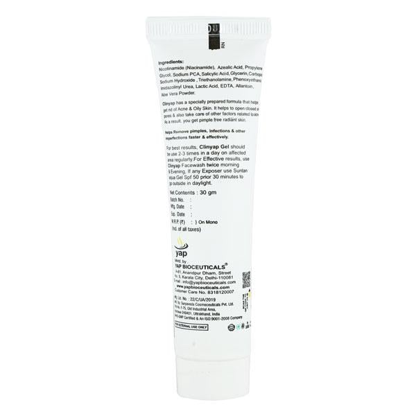 CLINYAP Gel 30gm - Global Surgicals
