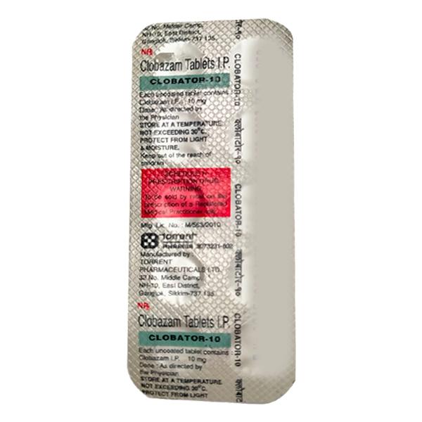 Clobator 10mg Tablet 10'S - Global Surgicals