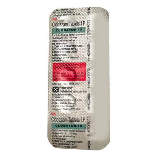 Clobator 10mg Tablet 10'S - Global Surgicals