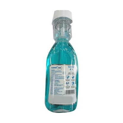 CLOHEX ADS MINT FLAVOUR SUGAR FREE Mouth Wash 80ml - Global Surgicals