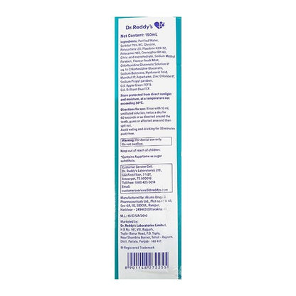 CLOHEX HEAL + SUGAR FREE FRESH MINT FLAVOUR INTENSIVE GUM CARE Liquid 150ml - Global Surgicals