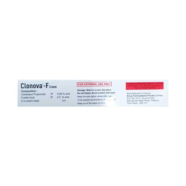 CLONOVA F Cream 10gm - Global Surgicals