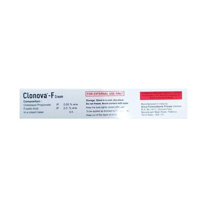 CLONOVA F Cream 10gm - Global Surgicals