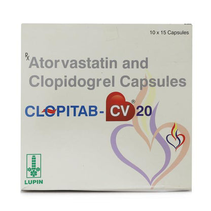 Clopitab CV 20mg Capsule 15'S - Global Surgicals