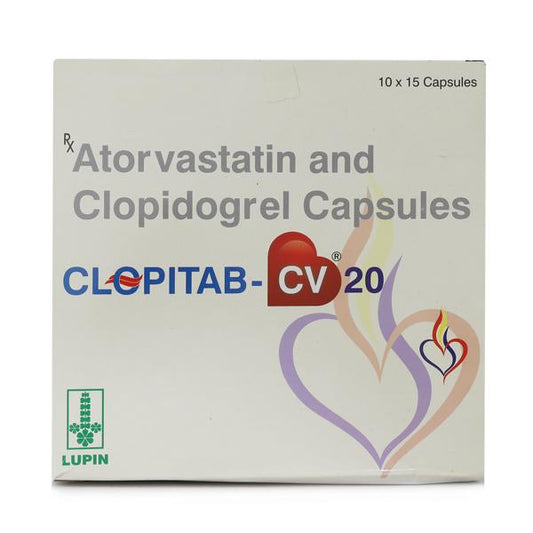 Clopitab CV 20mg Capsule 15'S - Global Surgicals