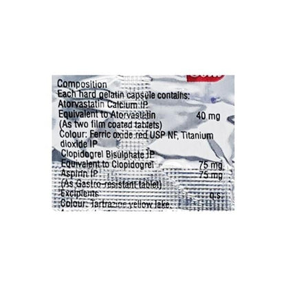 CLOPITAB CV GOLD 40 Capsule 10's - Global Surgicals