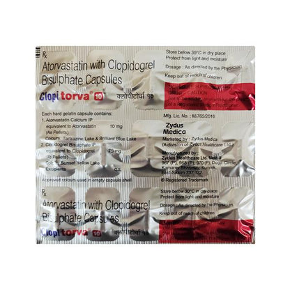 CLOPITORVA 10 Capsule 15's - Global Surgicals