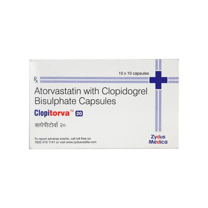 Clopitorva 20mg Capsule 10'S - Global Surgicals