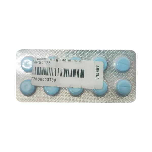 Clozam 10mg Tablet 10'S - Global Surgicals