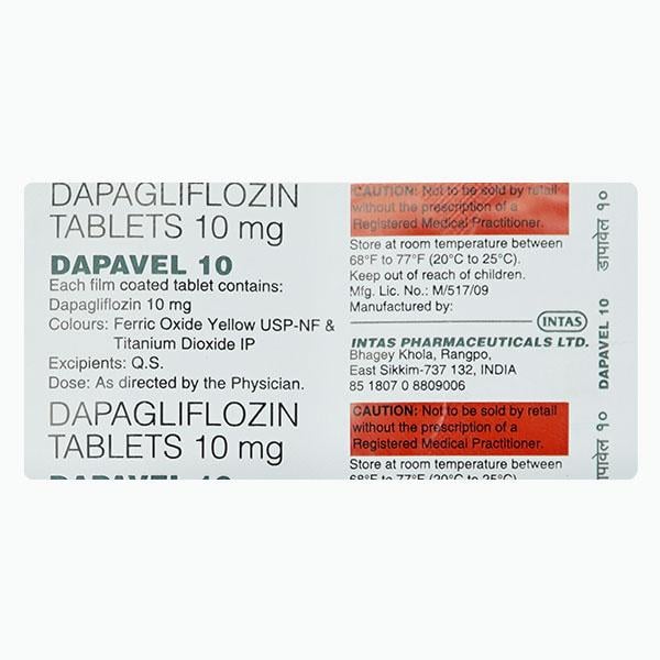 DAPAVEL 10 Tablet 10's