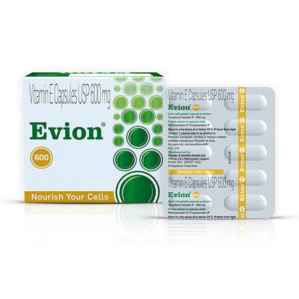 Evion 600mg Capsule 10'S