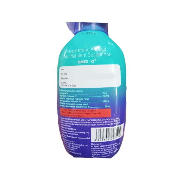 OMEZ O SUGAR FREE MINT FLAVOUR Suspension 200ml