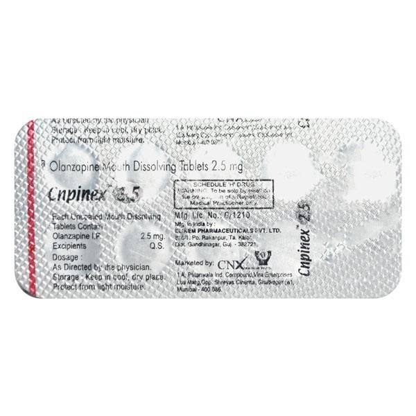 CNPINEX 2.5 Tablet 10's - Global Surgicals