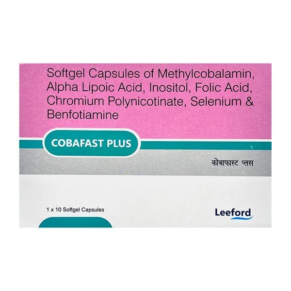 COBAFAST PLUS Softgel Capsule 10's - Global Surgicals
