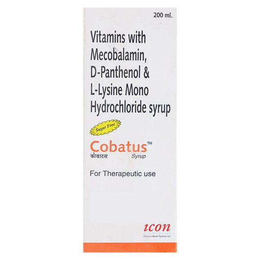 Cobatus Sugar Free Syrup 200ml - Global Surgicals